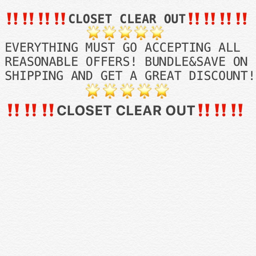 ‼️MAJOR PRICE DROPS ON ALL ITEMS‼️